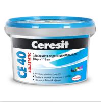 Эластичная водоотталкивающая затирка для швов Ceresit CE 40