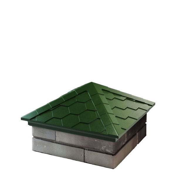 Колпак EVEREST 390 x 390 с посадкой на 1,5 кирпича